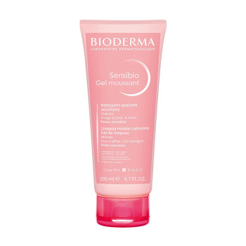 Gel de Limpeza Micelar Calmante e Hidratante Bioderma Sensibio Gel Moussant 200ml