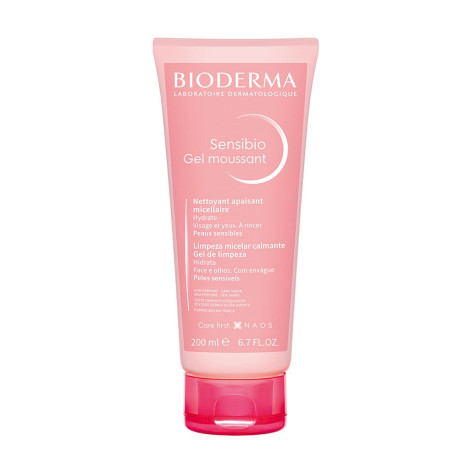 Gel de Limpeza Micelar Calmante e Hidratante Bioderma Sensibio Gel Moussant 200ml Gel de Limpeza Micelar Calmante e Hidratante Bioderma Sensibio Gel Moussant 200ml