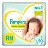 Fralda Pampers Premium Care RN 20 unidades