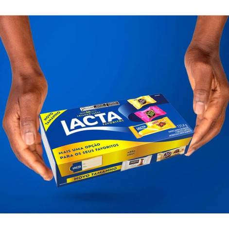 Caixa de Bombom Lacta Favoritos Sortido 131,4g Caixa de Bombom Lacta Favoritos Sortido 131,4g