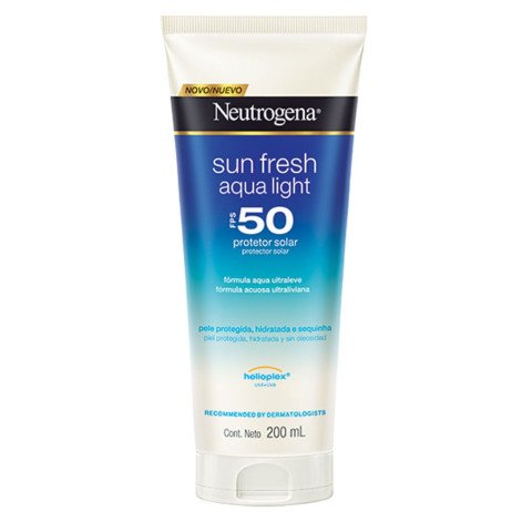 Protetor Solar Neutrogena Sun Fresh Aqua Light FPS50