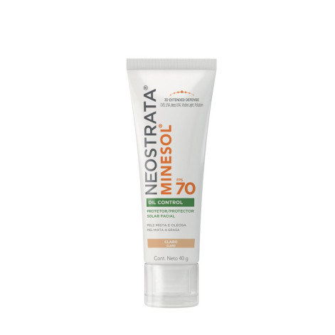 Protetor Solar Facial NeoStrata Minesol Oil Control FPS70 Pele Clara 40g Protetor Solar Facial NeoStrata Minesol Oil Control FPS70 Pele Clara 40g