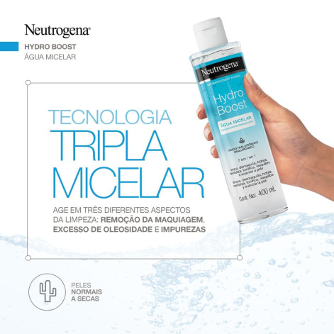Agua Micelar Neutrogena Hydro Boost 400ml