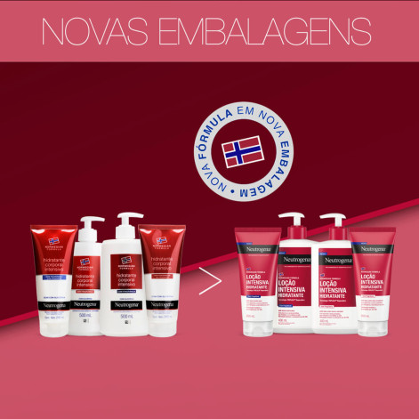 Loção Hidratante Corporal Neutrogena Norwegian Formula 400ml Pele Seca a Extra Seca com Fragrância Loção Hidratante Corporal Neutrogena Norwegian Formula 400ml Pele Seca a Extra Seca com Fragrância