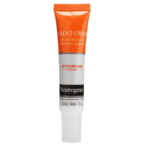 Gel Secativo Neutrogena Rapid Clear 15g Gel Secativo Neutrogena Rapid Clear 15g