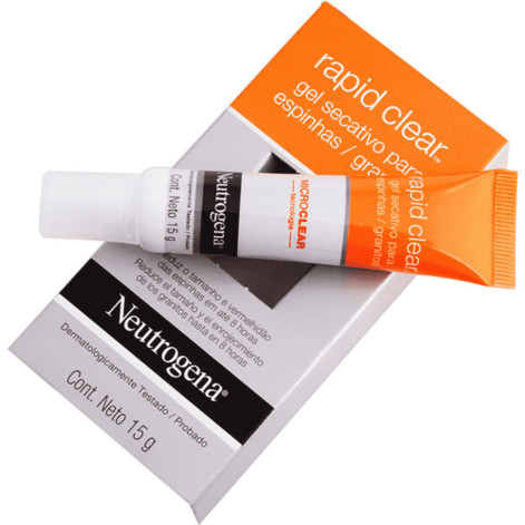 Gel Secativo Neutrogena Rapid Clear 15g Gel Secativo Neutrogena Rapid Clear 15g