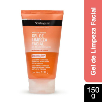 Sabonete Facial Neutrogena Deep Clean Gel Grapefruit 150g