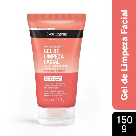 Sabonete Facial Neutrogena Deep Clean Gel Grapefruit 150g Sabonete Facial Neutrogena Deep Clean Gel Grapefruit 150g