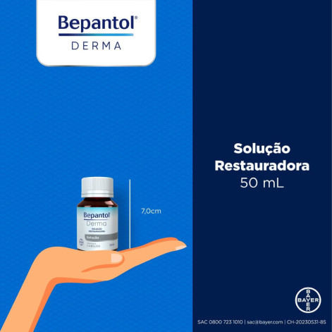 Solução Restaudora Bepantol Derma para Cabelos 50ml