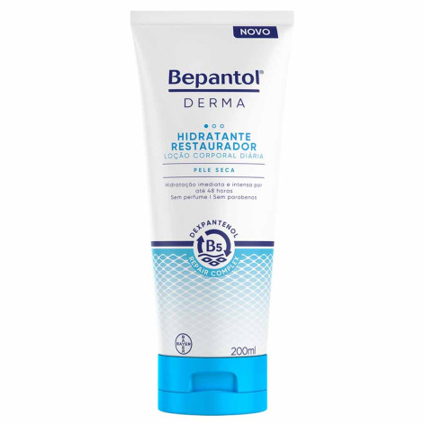 Bepantol Derma Hidratante Restaurador - Loção Corporal Diária Pele Seca