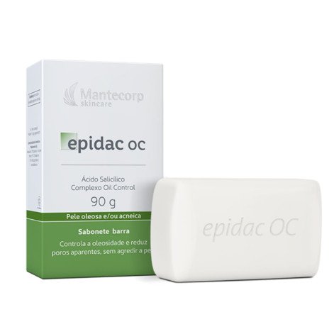 Epidac Oc Sabonete Pele Oleosa E/ou Acneica 90g