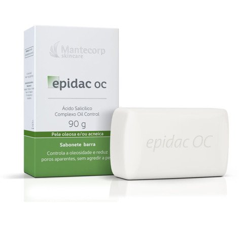 Epidac Oc Sabonete Pele Oleosa E/ou Acneica 90g