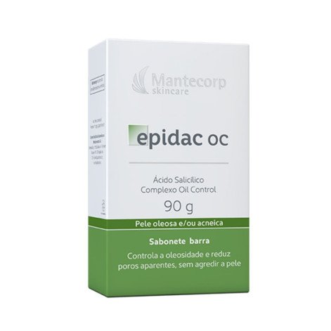 Epidac Oc Sabonete Pele Oleosa E/ou Acneica 90g