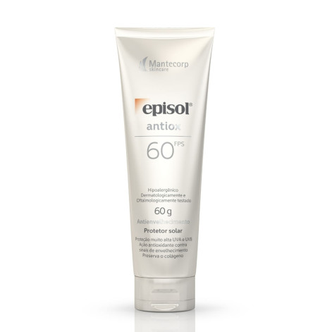 Protetor Solar Episol Antiox Fps 60 Bg 60g Or Protetor Solar Episol Antiox Fps 60 Bg 60g Or
