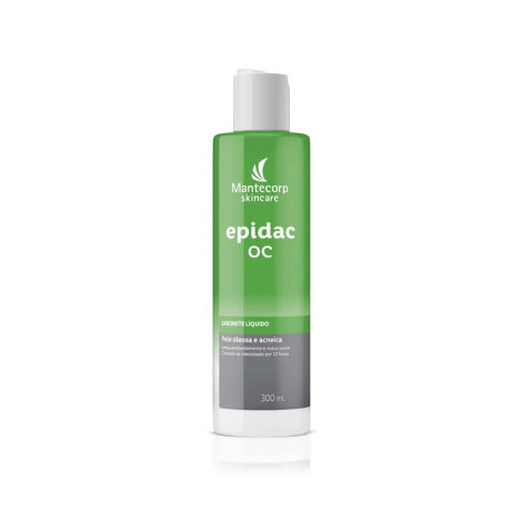 Sabonete Líquido Facial Mantecorp Epidac OC Pele Oleosa e Acneica 300ml