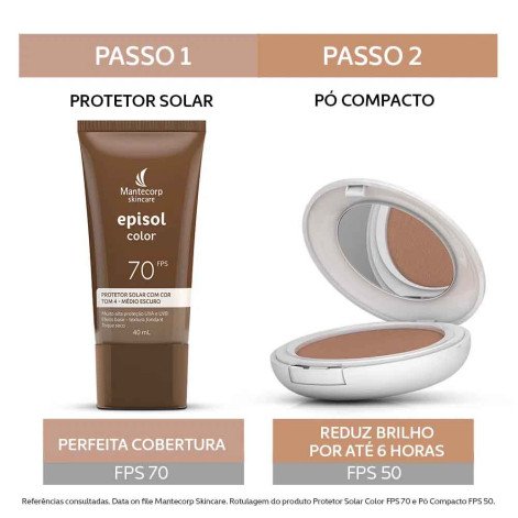 EPISOL COLOR FPS 70 TOM 4 MEDIO ESCURO 40ML