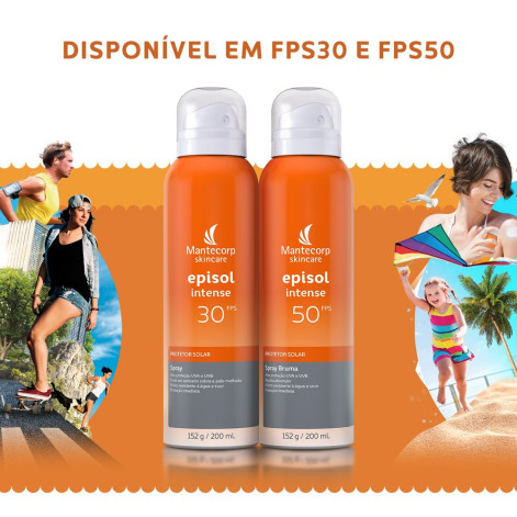 Protetor Solar Episol Intense Spray FPS30 200ml Protetor Solar Episol Intense Spray FPS30 200ml