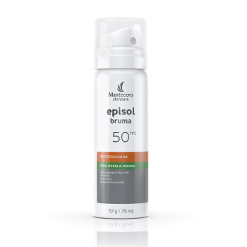 Protetor Solar Facial Episol Bruma FPS50 Pele Mista e Oleosa 75ml Protetor Solar Facial Episol Bruma FPS50 Pele Mista e Oleosa 75ml