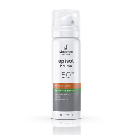 Protetor Solar Facial Episol Bruma FPS50 Pele Mista e Oleosa 75ml Protetor Solar Facial Episol Bruma FPS50 Pele Mista e Oleosa 75ml