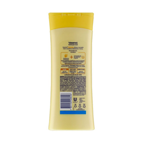 Loção Desodorante Hidratante Corporal Vasenol Nutrição 400ml