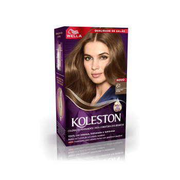 Tinta de Cabelo Wella Koleston 61 Louro Cinza Escuro