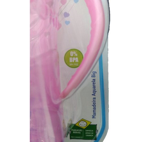 KUKA AQUARELA MAMADEIRA BICO BIG ORTODONTICA COM ALCA FASE 2 COR ROSA REF 1402 330 ML x 1 KUKA AQUARELA MAMADEIRA BICO BIG ORTODONTICA COM ALCA FASE 2 COR ROSA REF 1402 330 ML x 1