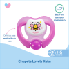 Chupeta Ortodôntica Kuka Lovely Nº2 Cor Rosa 1 Unidade