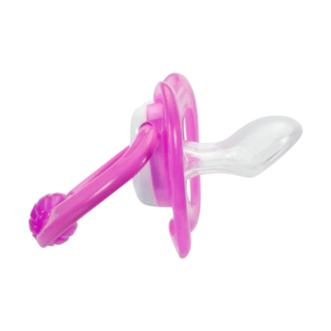 Chupeta Ortodôntica Kuka Lovely Nº2 Cor Rosa 1 Unidade