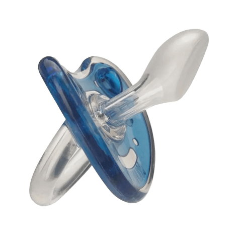 Chupeta Kuka Elegance Plus Ortodôntica +6 meses Silicone Sem BPA Azul Tamanho 2 1 Unidade