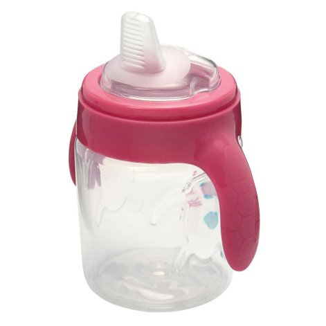 Caneca Treinamento Decorada FUN  200ml Rosa Kuka