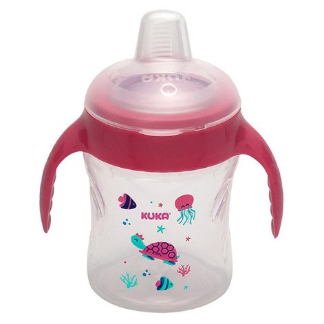 Caneca Treinamento Decorada FUN  200ml Rosa Kuka