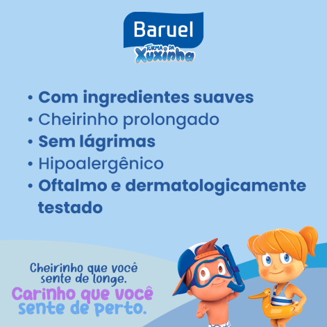 Shampoo Infantil Xuxinha Baby Suave 400ml