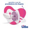 Chupeta Lillo Funny Silicone Ortodontico Rosa N.2 Ref 649730