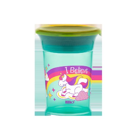 Copo de Transição Lillo 360º Sem BPA Unicórnio 266ml 1 Unidades Copo de Transição Lillo 360º Sem BPA Unicórnio 266ml 1 Unidades