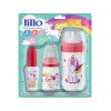 Kit 3 Mamadeira Evolution Magia 50/120/300ml Unicornio Lillo
