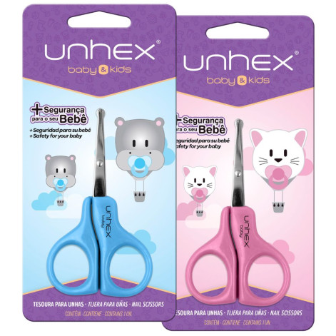 Tesoura para bebês Unhex Baby