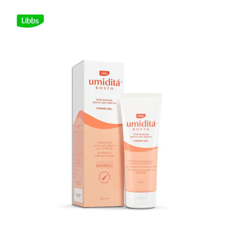 Hidratante Facial Umiditá Rosto Creme Gel FPS25 50ml Hidratante Facial Umiditá Rosto Creme Gel FPS25 50ml