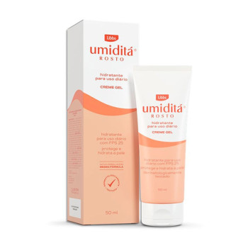 Hidratante Facial Umiditá Rosto Creme Gel FPS25 50ml