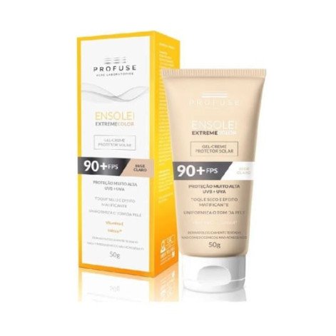 Profuse Ensolei Extreme Bege Claro Fps90+ 50g