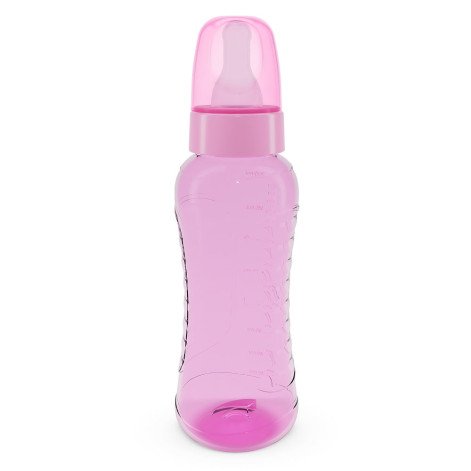 Mamadeira Lolly Clean Rosa 220ml