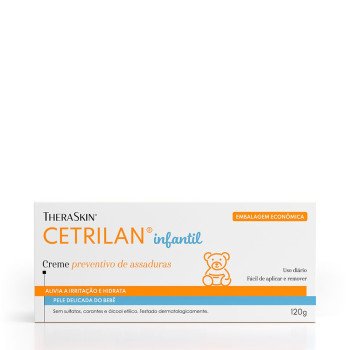 Creme Para Assaduras Cetrilan 120g Creme Para Assaduras Cetrilan 120g