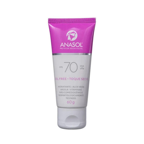 Anasol FPS 70 - Protetor Solar Facial 60g Anasol FPS 70 - Protetor Solar Facial 60g