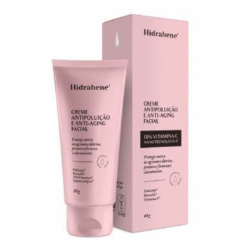 Creme Facial Hidrabene Antipoluição e Anti-Aging 60g