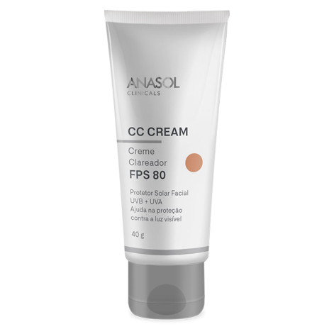 Protetor Solar Anasol - CC Cream Facial FPS 80 Protetor Solar Anasol - CC Cream Facial FPS 80