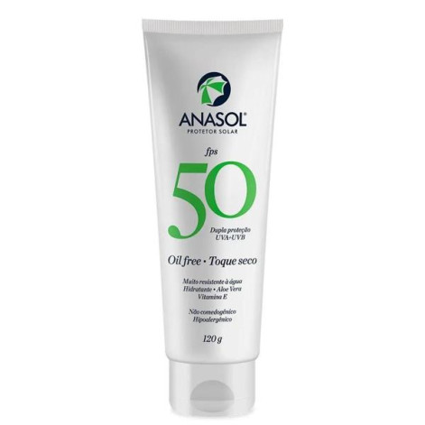 Protetor Solar Anasol FPS50 120g Protetor Solar Anasol FPS50 120g