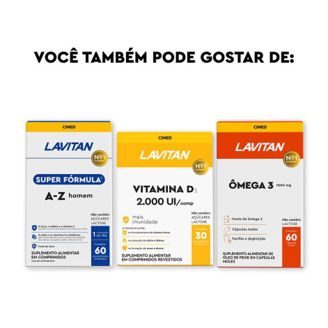 Melatonina 0,21mg Sabor Morango com 90 Comprimidos Mastigáveis Lavitan