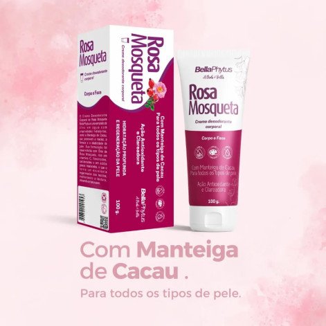 Rosa Mosqueta Creme 100g - Bellaphytus