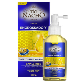Tônico Capilar Tío Nacho Engrossador Antiqueda Capillgross Spray 120ml