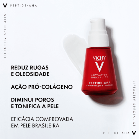 Sérum Com Ação Pró-Colágeno Peptide-Aha Vichy Liftactiv 30ml Sérum Com Ação Pró-Colágeno Peptide-Aha Vichy Liftactiv 30ml