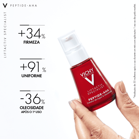 Sérum Com Ação Pró-Colágeno Peptide-Aha Vichy Liftactiv 30ml Sérum Com Ação Pró-Colágeno Peptide-Aha Vichy Liftactiv 30ml